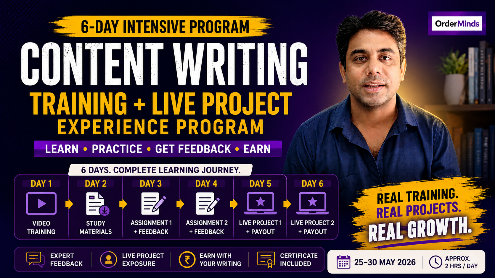 Day 1 Training – Content Writing Foundation (5-Day Intensive Program)